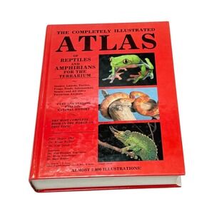 Atlas for Reptiles and Amphibians for the Terrarium HC Book TFH 1988